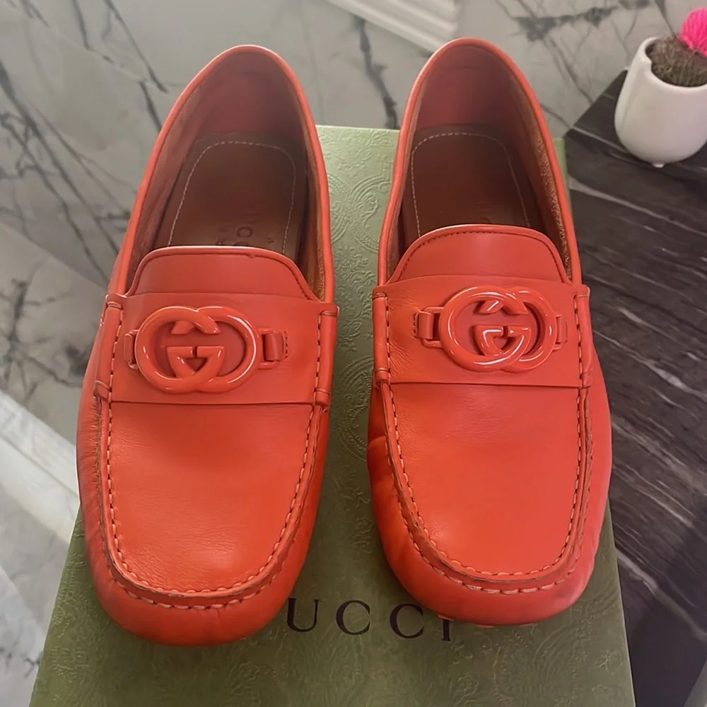 GUCCI Interlocking GG Driver Shoes